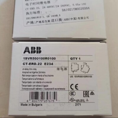 1pc ABB CT-ERD.22 Time relay 1SVR500100R0100 Fast Free delivery