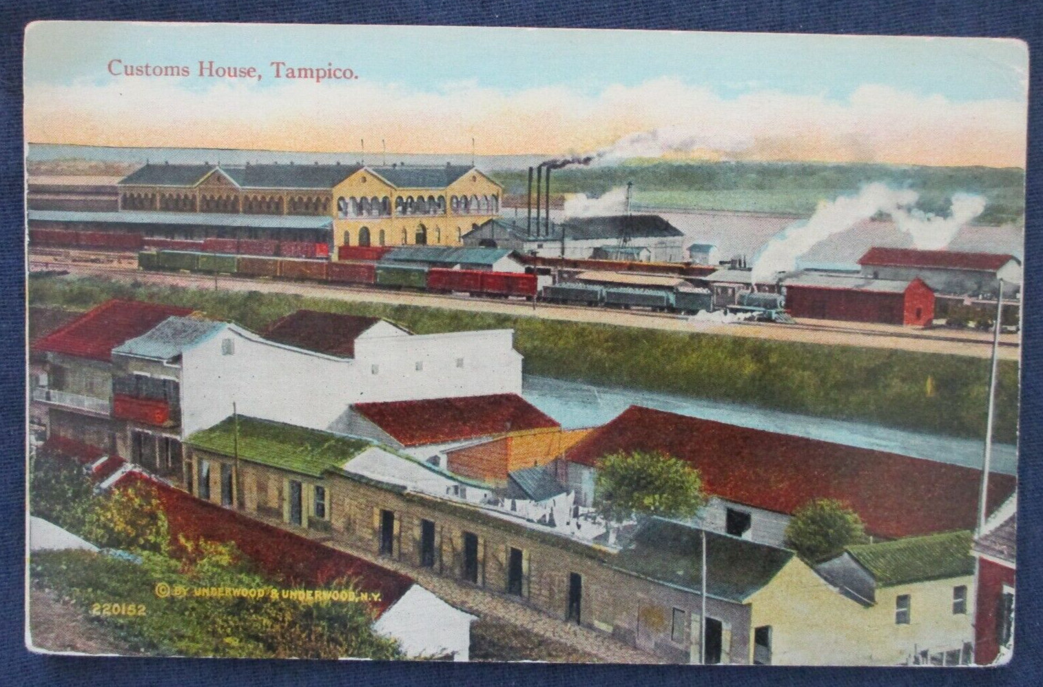 ca1910 Tampico Mexico Custom House Postcard Falak Tayyeb Platinum