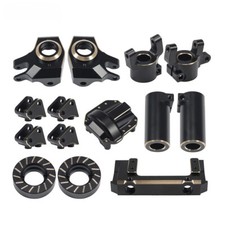 Kit copri nocche sterzo ottone pesi diff per 1/10 RC cingolato assiale SCX10 II