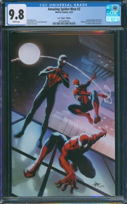 Amazing Spider-Man #2 (#896) Lee Virgin Edition - CGC 9.8 - NM/M!!
