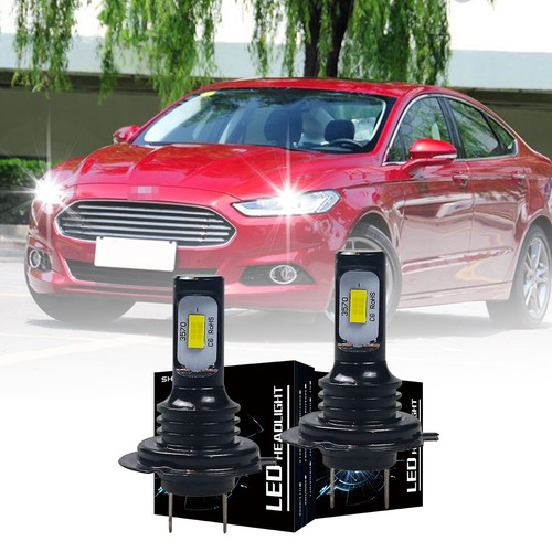 For Ford Mondeo MK4 2X H7 Led Headlight Bulbs 6000K Xenon White Light