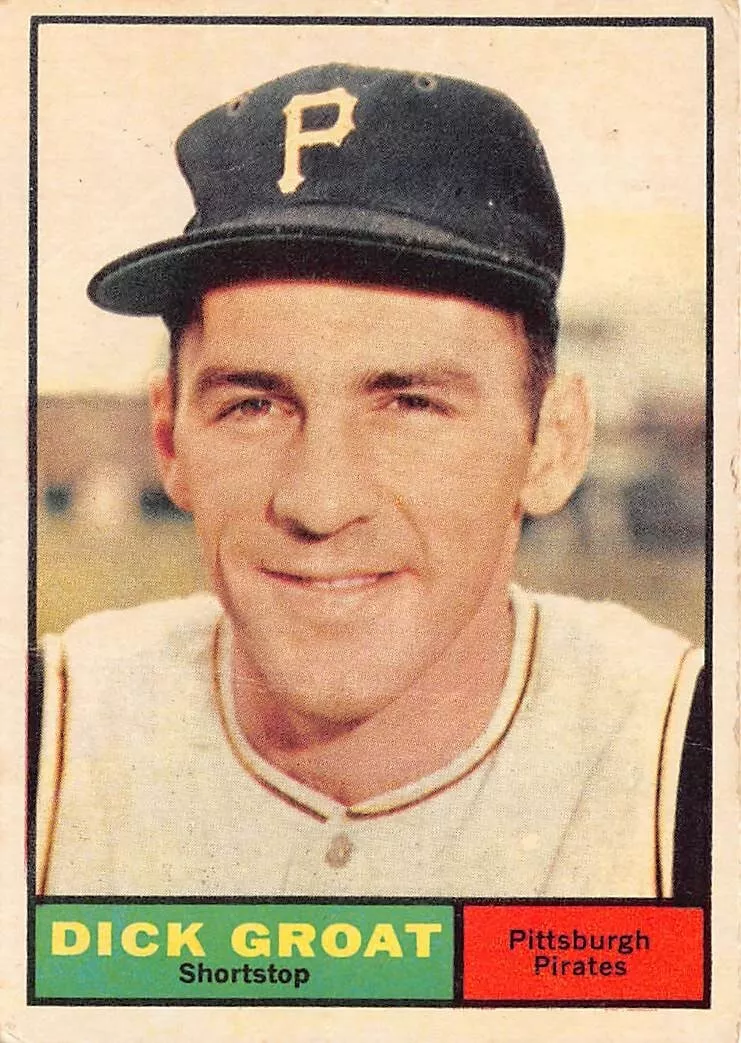 Dick Groat trading card