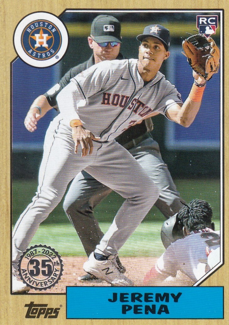 Topps Update MLB Jeremy Pena Auto RC レデ Topps Update MLB Jeremy Pena Auto RC レデ