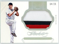 2016 Flawless Brian Johnson RC Patch 4/25 #17