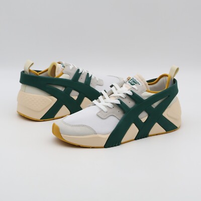 1183A795-102 Onitsuka Tiger Big Logo Trainer 2.0 White Pine Green