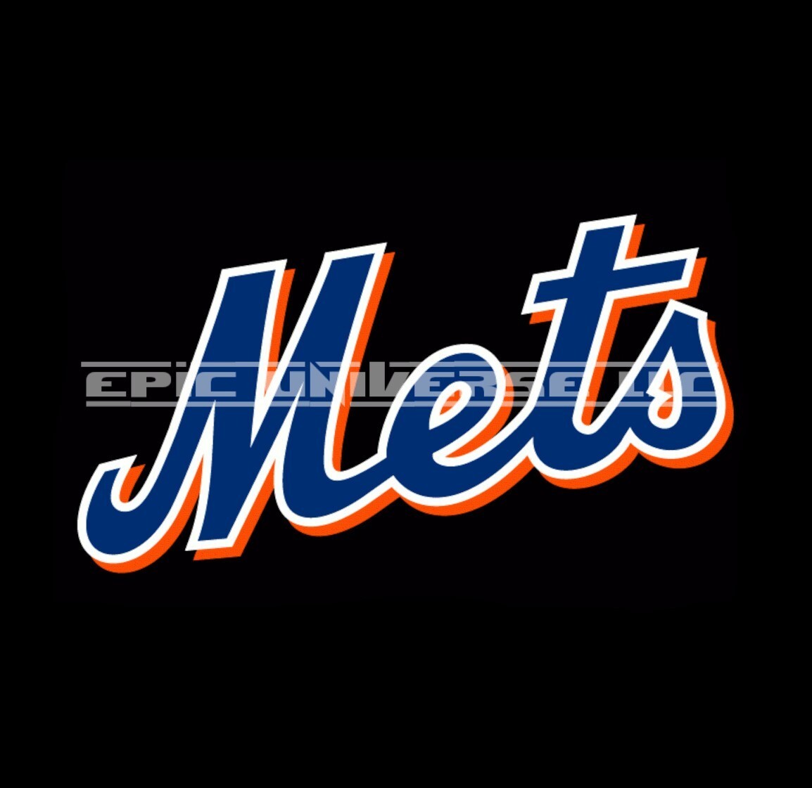 Ny Mets Rear Window Graphics 2 Inch New York Mets Baseball Collector's Graphic Inserts | eBay