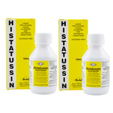 Histatussin Cold and Cough Treatment Syrup - 125ml - Pack of 2