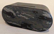 Pottery Barn Teen Boomin' Blue Tooth Speaker Black Gray Digi Camo OpenBox Tested