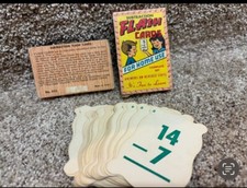 VINTAGE WARREN SUBTRACTION FLASH CARDS No. 455