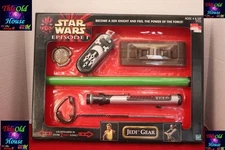 STAR WARS EPS 1 JEDI GEAR HASBRO NIB 1998 THE PHANTOM MENACE ROLE PLAY SET