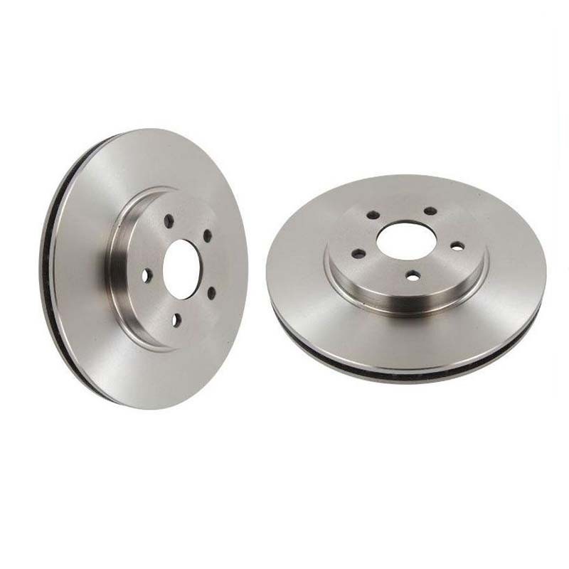 NK Pair of Front Brake Discs for Audi A4 TDi BVA 2.0 June 2006 to June 2008