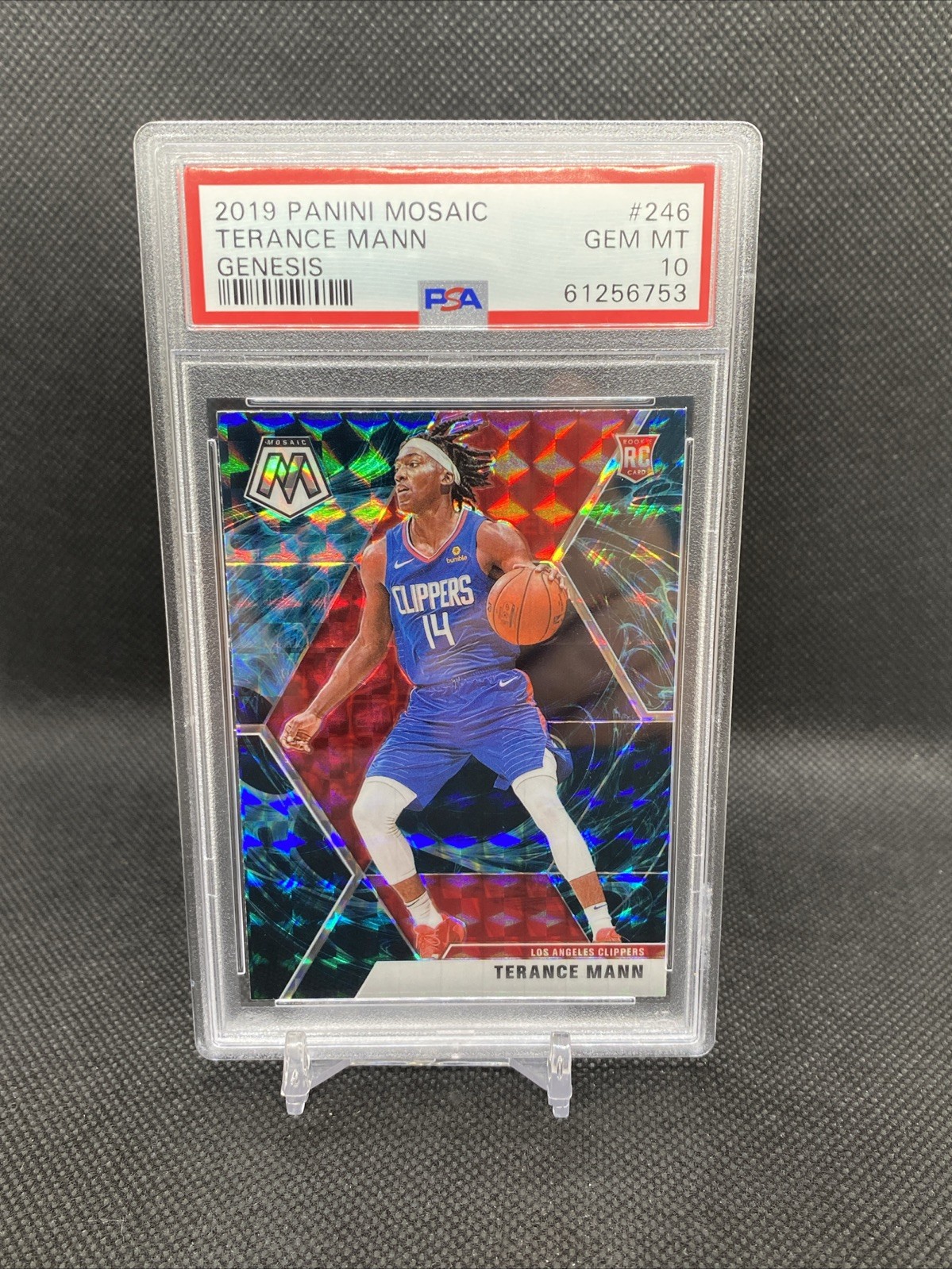 2019 Mosaic #246 - Terance Mann - Genesis - Clippers