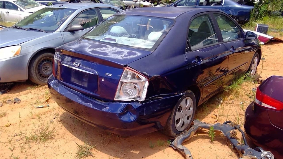 Parrilla sedán 4 puertas superior para 04-06 Kia Spectra OEM Foto 4 de 4