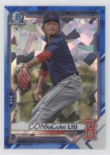 2021 Bowman Chrome Draft Sapphire Edition Chih-Jung Liu #BDC-190 0q4s
