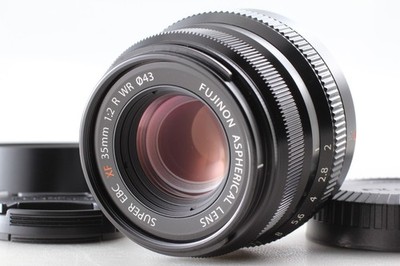 【TOP MINT】 Fujifilm Fuji Fujinon Super EBC XF 35mm f2 R WR Black Lens From JAPAN