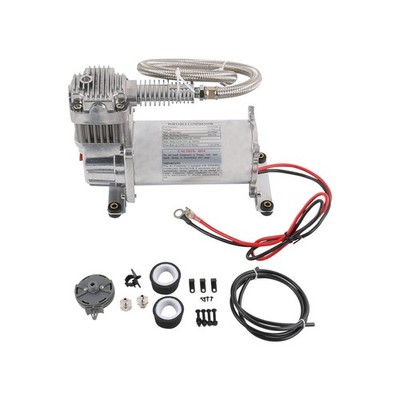 DICMIC 12V 444C 200 PSI Chrome Air Compressor for Auto/Motorcycle 1Pc