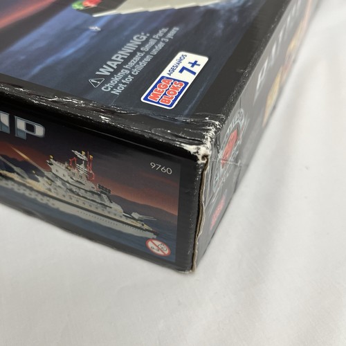 Mega Bloks 1999 Pro-Builder Collector Series Battleship #9760 - Incomplete - Picture 13 of 14