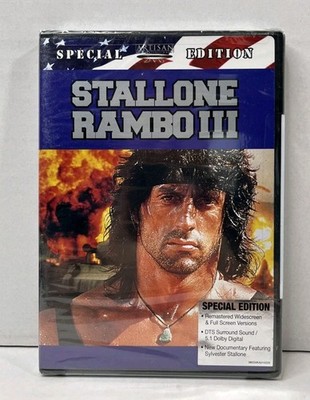 Rambo III (DVD, 2002) Stallone - Special Edition - Brand New/Sealed