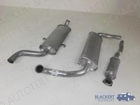 Imasaf Auspuffanlage Ab VSD für Audi 80 + Coupe 1.9 + 2.0 (81,85,B2) 1980-1986