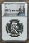 1963  Franklin Silver Half Dollar NGC PF 67