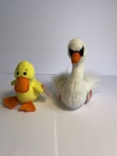 TY Beanie Babies - Gracie  Quackers With Tags