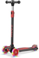 Kids 3 Wheel Scooter for Ages 3-10 Years Girls/Boys,Toddler Scooter,Pink