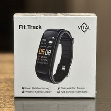 Vital Fit Track Smart Watch Bracelet - New Sealed