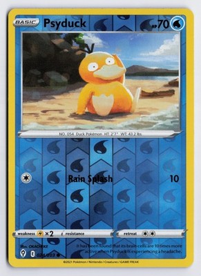 Psyduck - SWSH07 #024/203 SWSH07: Evolving Skies Reverse Holofoil LP