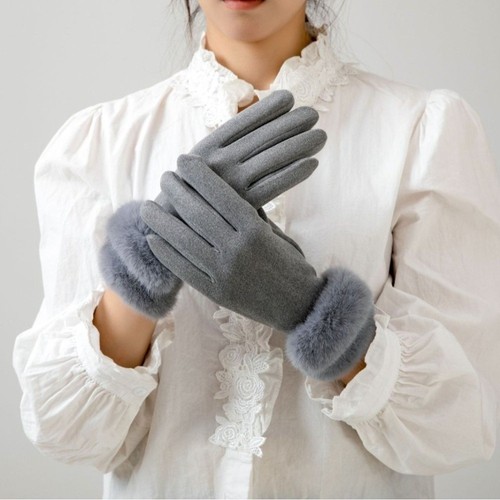 Verdickt Winterhandschuhe Vollfingerhandschuhe Damen Unisex - Picture 3 of 10