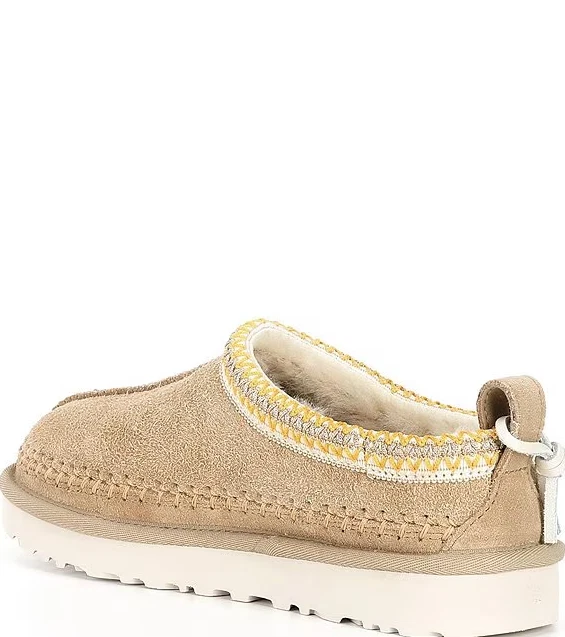 Новая распродажа UGG Tasman Biarritz замшевые тапочки, горчичное семя - Изображение 3 из 4