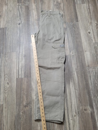 Wrangler Hose Herren 30x32 Relaxed Fleece gefüttert Cargo Khaki Workwear Heavyweight - Bild 6 von 10