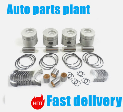 For Mitsubishi K4M DI Excavator 020 OS Engine Rebuild Kit Water Pump Thermostat