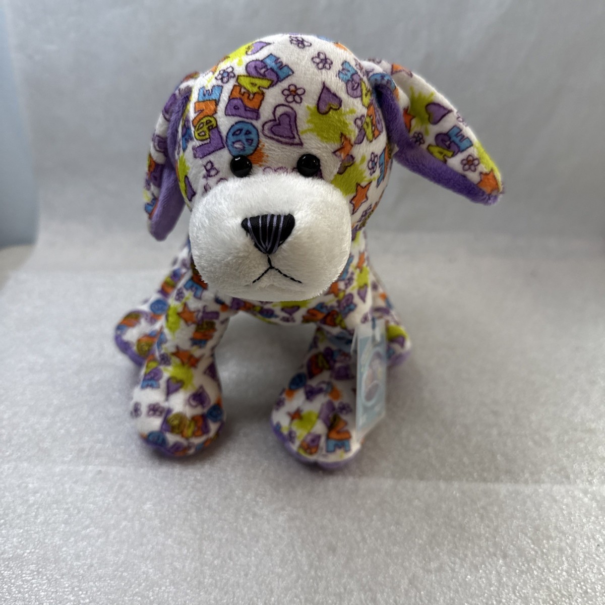 Webkinz Peace 'N Love Puppy HM721 NEW Sealed Tag Unused Code RARE