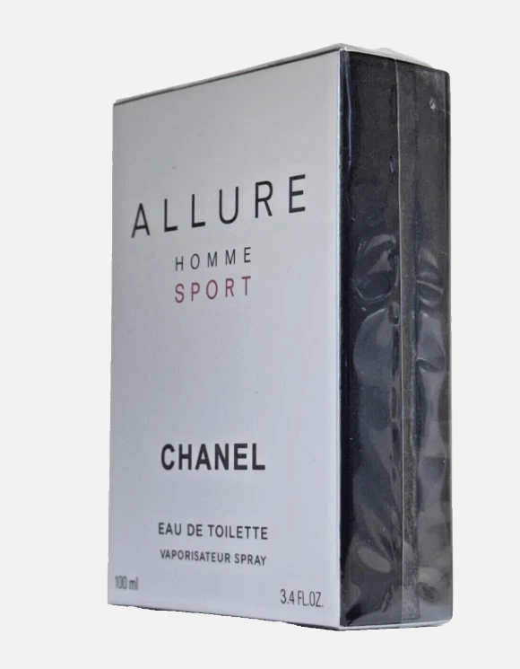 Chanel Allure Homme Sport Eau De Toilette 3,4 oz 100 ml spray para hombre Foto 3 de 4