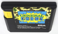 General Chaos (Sega Genesis, 1993) Authentic Cartridge Only Good Label Tested