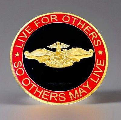 U S Marine Corps Fleet Marine Force FMF Corpsman Coin ·IN STOCK· ·FAST SHIPPING·