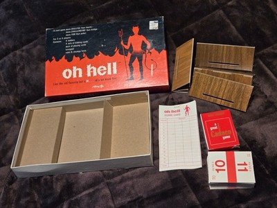 Oh Hell! Card Game (1973) by Cadaco | Vintage Party Trick-Taking Game Complete
