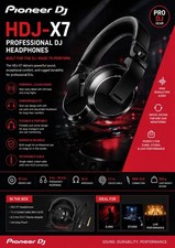 PIONEER OVER-EAR HEADPHONES HDJ-X7