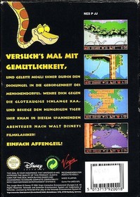 Nintendo NES Spiel - Disney's Das Dschungelbuch PAL-B Modul