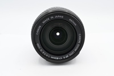 Canon EF-S 17-85mm f/4-5.6 IS USM Lens, Black (AF Inoperative)