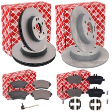 FEBI BREMSSCHEIBEN+BELÄGE VORNE+HINTEN passend für Mercedes A/B-Klasse W176 W246 FEBI BREMSSCHEIBEN+BELÄGE VORNE+HINTEN passend für Mercedes A/B-Klasse W176 W246