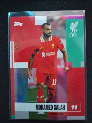Liverpool: Topps LFC Team Set / Mohamed Salah #46/99