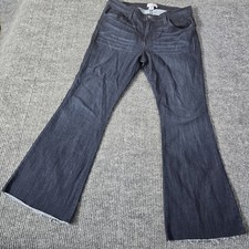 Judy Blue Dark Wash Raw Hem Jeans High Rise S...