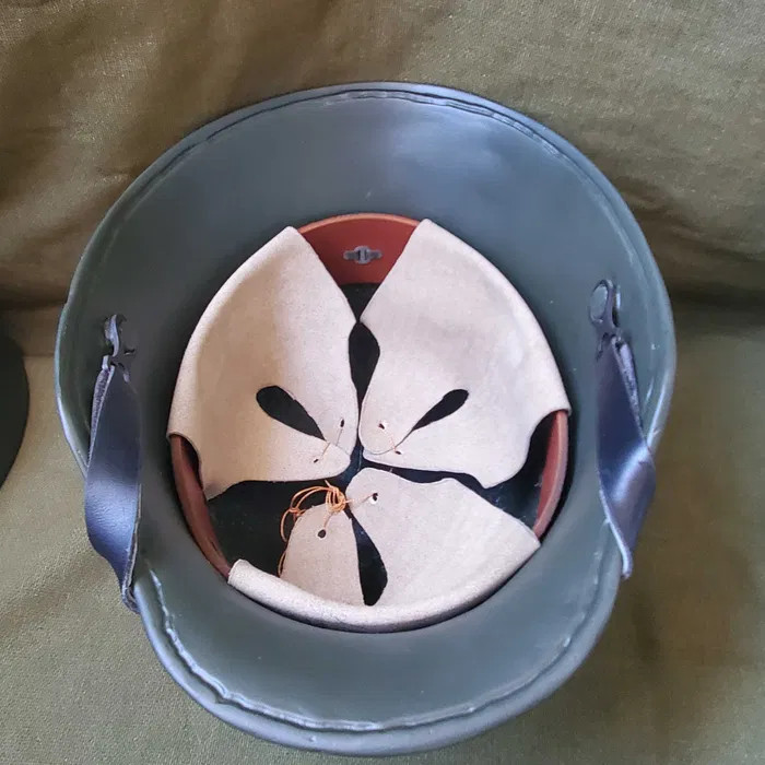 A German M16 soldier's helmet from World War I.