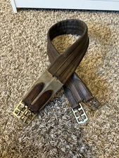 Brown Leather English Girth 38”