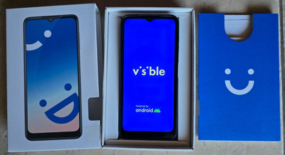 LikeNEW & UNLOCKED +  ????ᦓ????   Visible Midnight  Reflective DeepBlue Smartphone