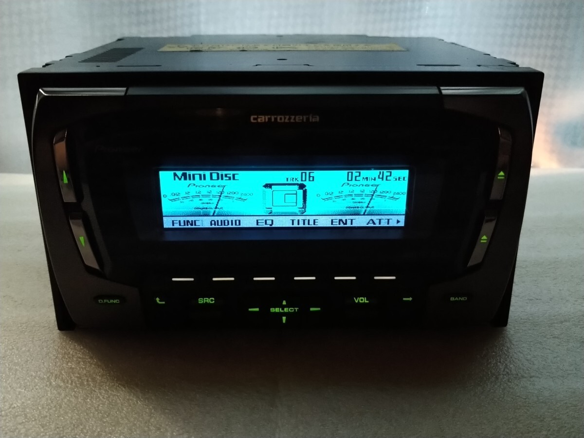 Carrozzeria FH-P717MD 小　14 Pioneer FH-P717MD Carrozzeria Car Audio DSP Main Unit MD CD