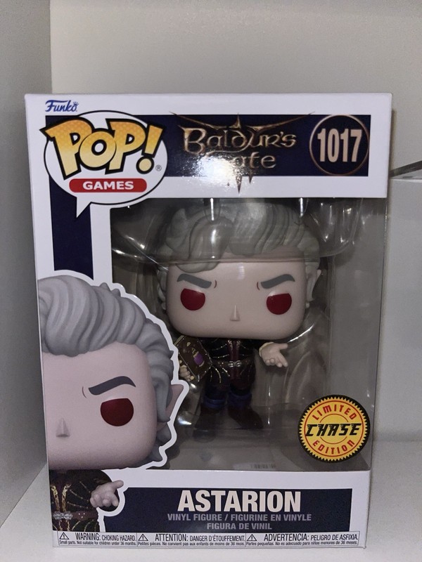Funko Pop Vinyl - Games #1017 Astarion - New - Chase - Baldur's Gate