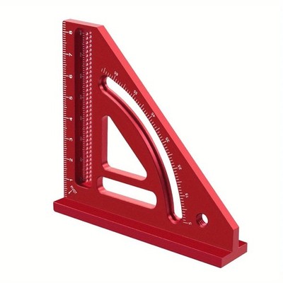 Multi Angle Woodworking Square Protractor Aluminum Alloy Miter Measuring Tool