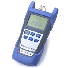 FTTH Fiber Optical Power Meter Optic Cable Tester FC SC Network CATV